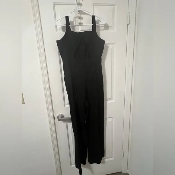 Forever 21 Black denim Jumpsuit - Picture 2 of 6